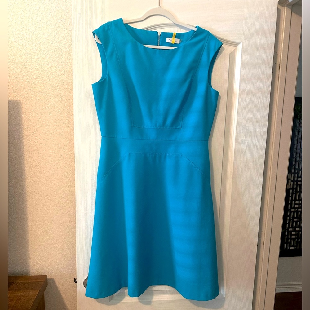 Classic Calvin Klein midi dress